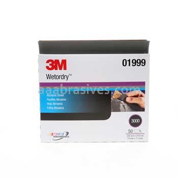 3M™ 7000045545 9 x 11 1999 Wetordry™ Abrasive Sheet