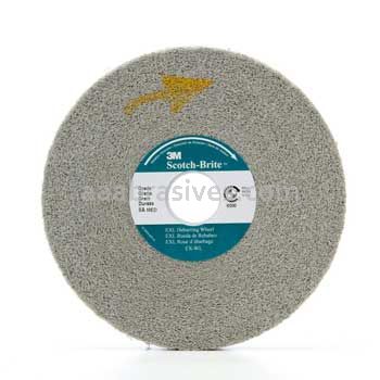 3M™ 7000046069 6 x 1/2 x 1 Scotch-Brite™ 9 S/C Fine EXL Deburring Wheel