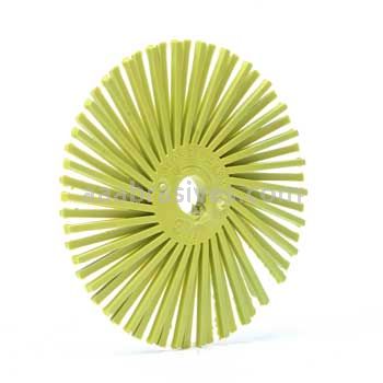 3M™ 7000046182 3 x 3/8 360 360 Grit Scotch-Brite™ Radial Bristle Disc