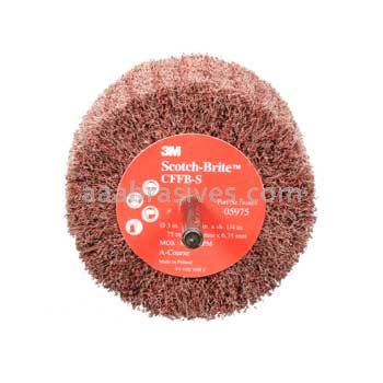 3M™ 7000077970 3 x 1-3/4 x 1/4 A/O Coarse Scotch-Brite™ Finishing Flap Brush