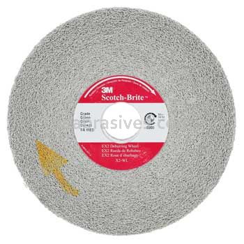 3M™ 7000120917 6 x 1 x 1 8S Fine Scotch-Brite™ EX2 Deburring Wheel