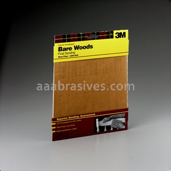 3M™ 7000126233 9 x 11 Fine Garnet Sandpaper Sanding Sheet