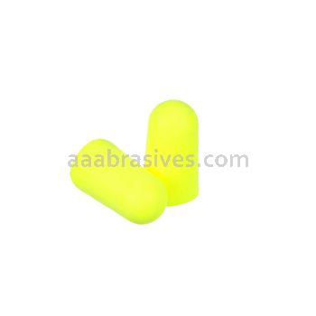 3M&trade; 7000127175 E-A-Rsoft&trade; 312-1251 Uncorded Poly Bag Large Size Yellow Neons&trade; Earplugs