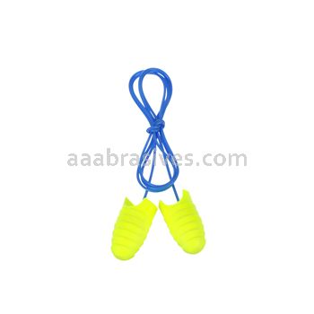 3M&trade; 7000127654 E-A-Rsoft&trade; 312-6001 Corded Grippers&trade; Earplugs