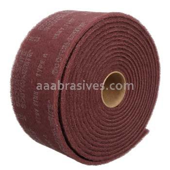 3M™ 7000141367 1-1/2 x 30ft CF-RL A/O VFN Scotch-Brite™ Clean and Finish Roll