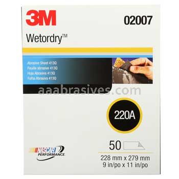 3M™ 7000148224 9 x 11 413Q Wetordry™ Abrasive Sheet