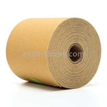 3M™ 7010307952 4 1/2 x 20 yds P100 216U Stikit™ Gold Paper Sheet Roll
