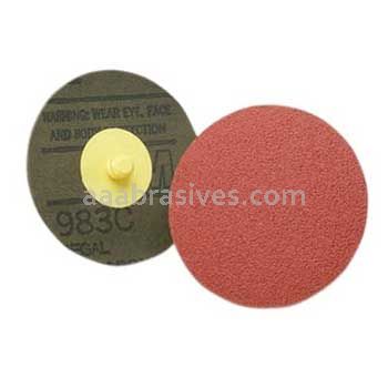 3M™ 7010328488 3" 320 Grit TR 361F Roloc™ Disc
