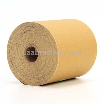 3M™ 7010361692 4 1/2 x 20 yds P120 236U Stikit™ Gold Paper Sheet Roll
