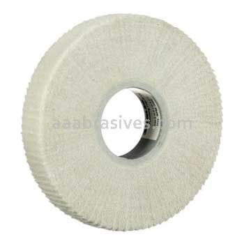 3M™ 7010364520 6 x 1 x 2 3 Talc Scotch-Brite™ Finishing Flap Brush