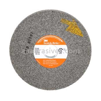 3M™ 7010365990 12 x 3 x 5 7A Fine Scotch-Brite™ SST Deburring Wheel