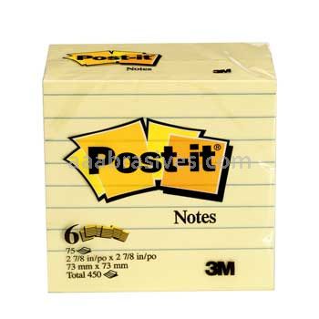 Post-it™ Notes 5444 3 in x 3 in Canary Yellow 3M 7010383410