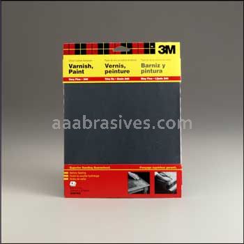 3M&trade; 7010383682 9 x 11 Very Fine Grit 9087NA Wetordry&trade; Sandpaper