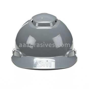 3M™ 7010385059 H-708V Hard Hat Gray 4-Point Ratchet Suspension Vented