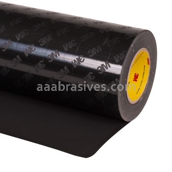 3M™ 7010388309 Polyurethane Protective Tape 8667HS Matte Black Non-Skip Slit Liner 5 in x 36 yd