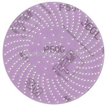 3M™ 7010518100 6” P400 Grit 360L Hookit™ Clean Sanding Disc