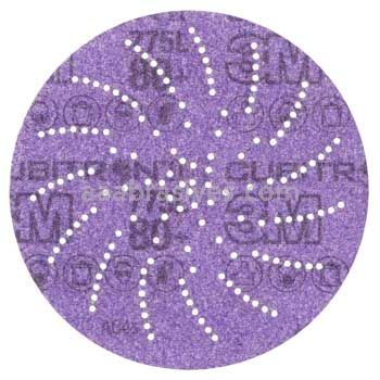 3M™ 7010518665 3" 180+ Grit 775L Cubitron™ II Hookit™ Clean Sanding Film Disc