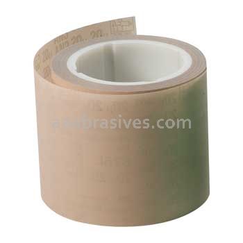 3M&trade; 7010533544 8 x 50 ft x 3 20 Micron 675L Diamond Microfinishing Film Roll