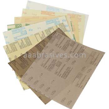 3M™ 7010534119 4 x 4-1/4 9 Micron 268L Microfinishing PSA Film Sheet