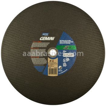 Norton 16 x 1/8 x 1"/20mm Concrete High Speed Reinforced Type 01 Straight Wheel