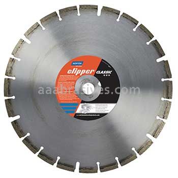 Norton 70184681361 Clipper Classic 18 x .125 x 1 Segmented Rim Diamond Saw Blade