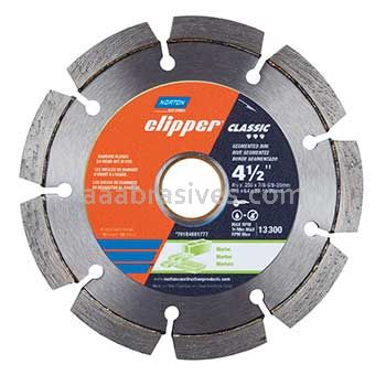 Norton 70184681777 4.5 x 0.250 x 7/8-5/8 In. Clipper Classic Tuck Pointing Blade