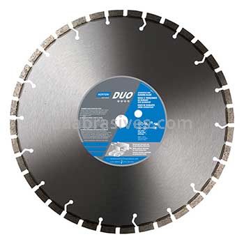 Norton 70184683611 Clipper DUO 12 x .110 x 1"/20mm Segmented Rim Diamond Saw Blade