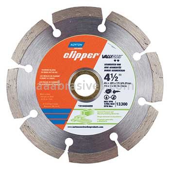 Norton 70184684098 Clipper Valuplus 4 x .080 x 7/8-5/8-20mm Segmented Portable Blade