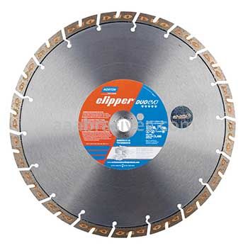 Norton 70184684217 Clipper DUO EVO 12 x .110 x 1"/20mm Segmented Rim Diamond Saw Blade