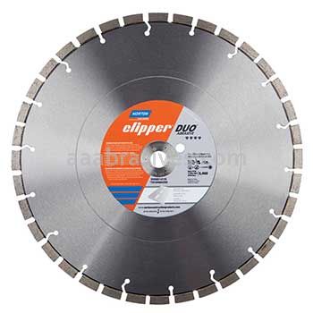 Norton 70184684292 Clipper DUO Abrasive 14 x .125 x 1"/20mm Segmented Rim High-Speed Blade