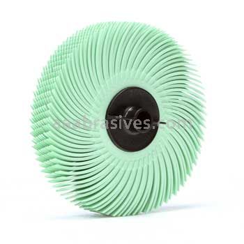 3M™ 7100007341 3 x 3/8 1 Micron Scotch-Brite™ Radial Bristle Disc