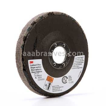 3M™ 7100075558 3/4" A/O CRS Scotch-Brite™ Roloc™ AL Surface Conditioning Disc