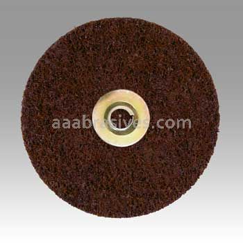 3M™ 7100076494 4" A/O Very Fine Scotch-Brite™ Roloc™ AL Surface Conditioning Disc