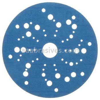 3M™ 7100090977 5” #150 Grit Hookit™ Blue Abrasive Disc 321U Multi-hole