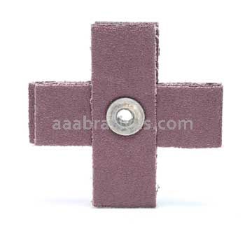 3M™ 7100094562 3 x 3 x 1 80 Grit X-wt 341D Cross Pad