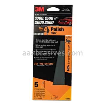 3M™ 7100100326 3 2/3 ch x 9ch Wetordry™ Sandpaper