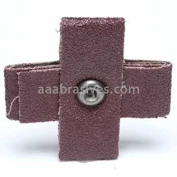 3M™ 7100105487 2 x 2 x 3/4 80 Grit X-wt 341D Cross Pad