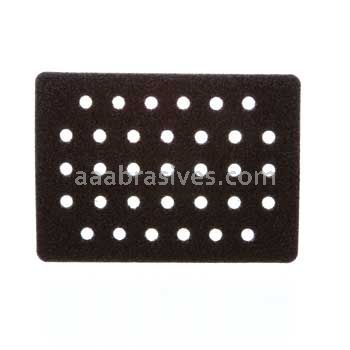 3M™ 7100114589 3 x 4 33-Holes Clean Sanding Pad Hook Saver 28325