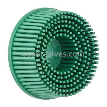 3M&trade; 7100138285 2 x 5/8 50 Grit 07524 Tapered CRS Scotch-Brite&trade; Roloc&trade; Bristle Disc