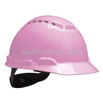 3M™ 7100162727 H-713V Hard Hat Pink 4-Point Ratchet Suspension Vented