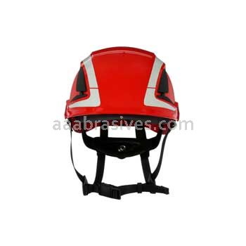 3M&trade; 7100175558 X5005X-ANSI SecureFit&trade; Safety Helmet Red