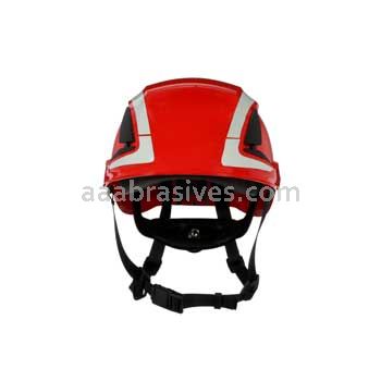 3M&trade; 7100175566 X5005VX-ANSI SecureFit&trade; Safety Helmet Red