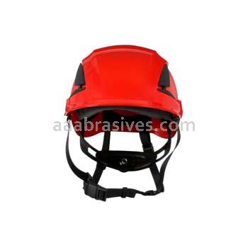 3M™ 7100175582 X5005V-ANSI SecureFit™ Safety Helmet Red vented