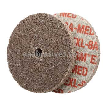 3M™ 7100188524 6 x 1/4 x 1/4 Scotch-Brite™ 2 S/C Fine EXL Unitized Wheel