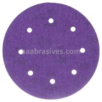 3M&trade; 7100199680 8" 150+ Grit 737U Cubitron&trade; II Hookit&trade; Clean Sanding Abrasive Disc
