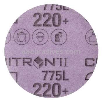 3M™ 7100214891 4 x 1/2 220+ Grit 775L Cubitron™ II Stikit™ Film Disc