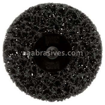 3M™ 7100258410 3" TR Scotch-Brite™ Roloc™ Coating Removal Disc 07461