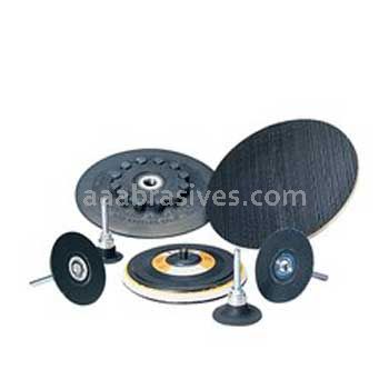 Standard Abrasives Buff and Blend Circle Buff GP 724284 3" x 3 Ply x 1/4-20 A MED Grit (Made to Order)