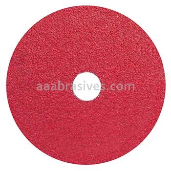 Norton Abrasives 77696008412 5 x 7/8 36 Norton Red Heat F981 Resin Fiber Sanding Discs