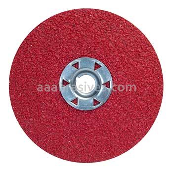 Norton Abrasives 77696009749 5 x 5/8-11 36 Norton Red Heat Speed Change F981 Resin Fiber Sanding Discs
